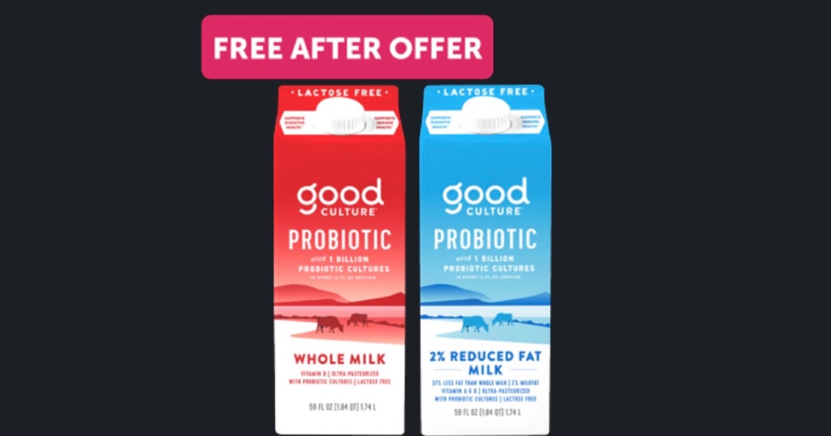 Free Good Culture Probiotic Milk