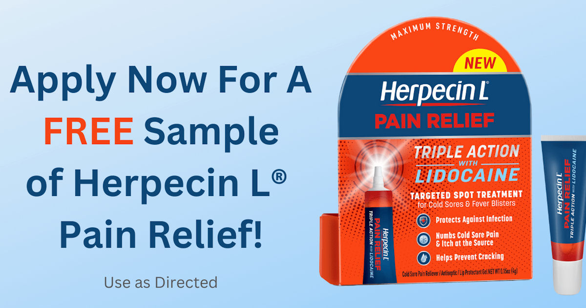 Herpecin L For Cold Sore Pain Relief