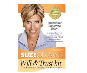 Get a Suze Orman Will & Trust Kit FREE