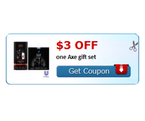 HOT Axe Gift Set Coupon save $3 off Axe Gift Sets Daily Deals Coupons