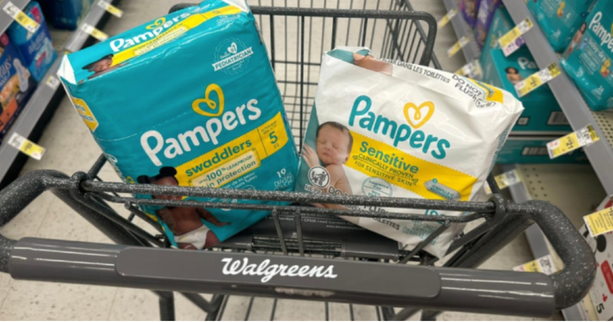 Pampers Diapers as low as $2.75 (Reg $14.99)