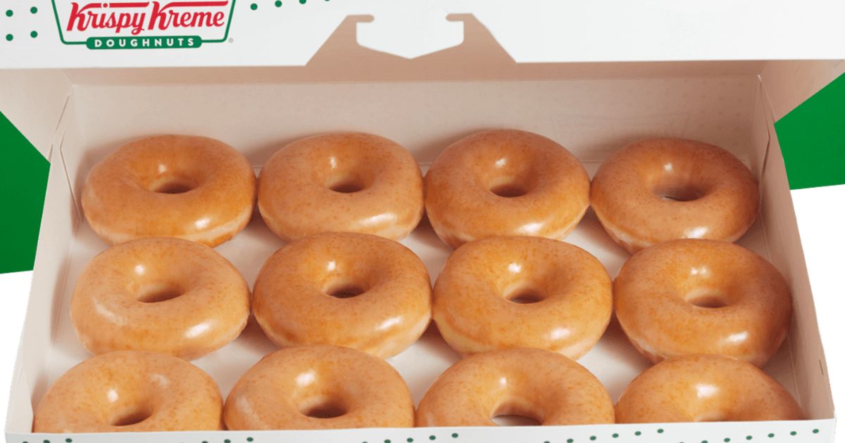 Free Dozen Krispy Kreme Donuts to Celebrate New Rewards Program - No Purchase Necessary