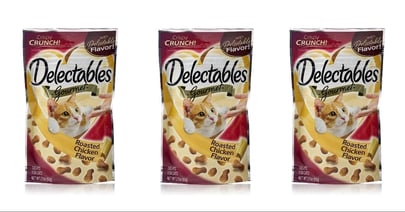 Delectables Cat Treats at Amazon