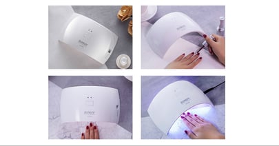 UV+LED Nail Gel Dryer Lamp on Amazon