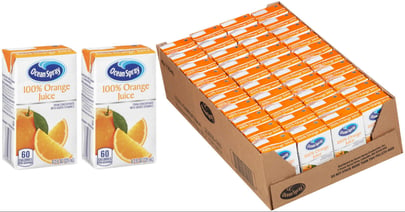 Ocean Spray Orange Juice Boxes 40-Pk at Amazon