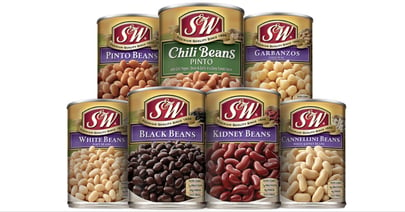 S&W Beans at Walmart