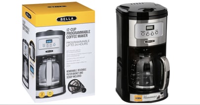 Bella 12-Cup Coffee Maker at Walmart