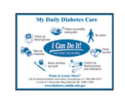 Diabetes Motivational Magnet