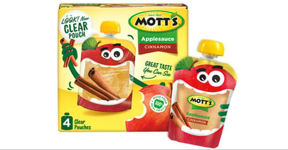 Mott's Apple Sauce Pouches at Walmart