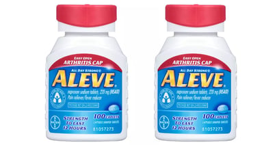 Aleve Pain Reliever Caplets at Walgreens