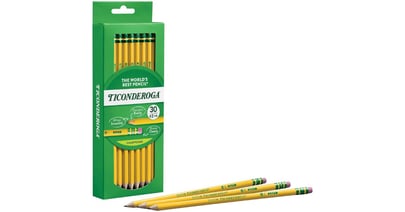 Ticonderoga Pencils at Amazon Pre-Sharpened