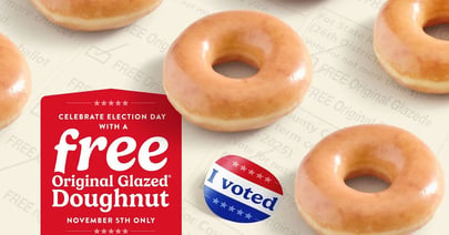 Krispy Kreme Election Day