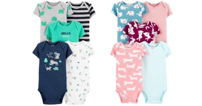 Carter's 5-Pack Cotton Bodysuits at Macy's