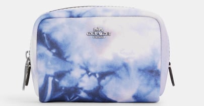 Coach Mini Tie Dye Boxy Cosmetic Case