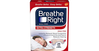 Breathe Right Nasal Strips