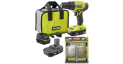 Ryobi 22-Piece Titanium Drill Bit Kit