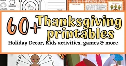 Kids Activities Blog Thanksgiving