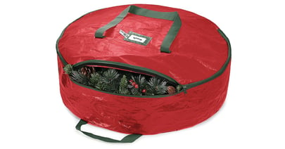 Christmas Wreath Storage Container on Amazon