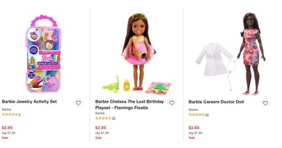 Barbie at Target