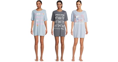 Women's Sleepshirt and Scrunchie Set at Walmart