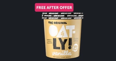 Oatly Ice Cream at Walmart