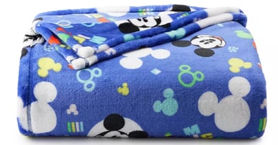 Disney Plush throws at Kohl's