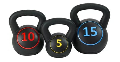 3-Piece Kettlebell Weight Set at Walmart