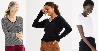 kohls women's tops