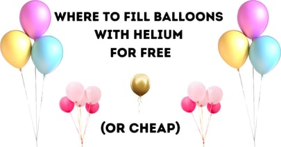 where to fill up balloons with helium for free