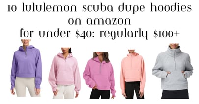 lululemon scuba dupe