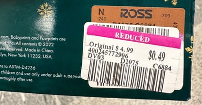 49 cents ross sale