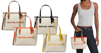 Michael Kors Travel Top-Zip Tote Bag