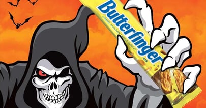 Spirit Halloween Butterfinger Candy Bar