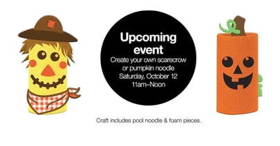 JCPenney Scarecrow or Pumpkin Noodle Craft