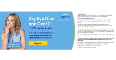 Xiidra eye drops