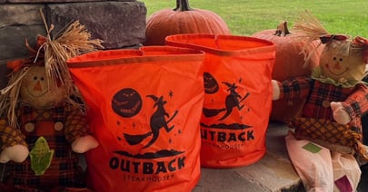 Outback Steakhouse Bloomin Boo Baskets