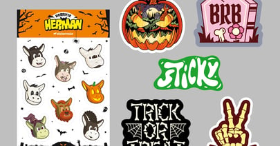 Sticker Mule Halloween Sticker Pack