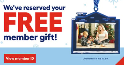 Lowe's Free Holiday Ornament