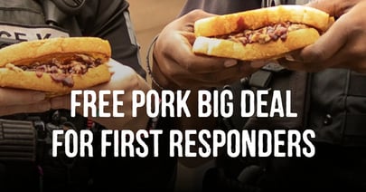 Sonny's BBQ Pork Big Deal for First Responders