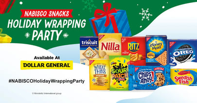 Ripple Street NABISCO Snacks & Candy Holiday Wra