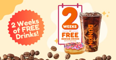 Dunkin Rewards Free Drink