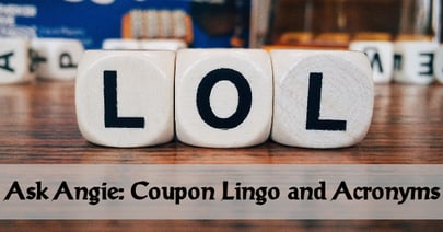 Ask Angie: Coupon Lingo