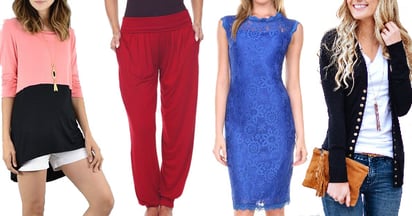 Women's clothes on Zulily