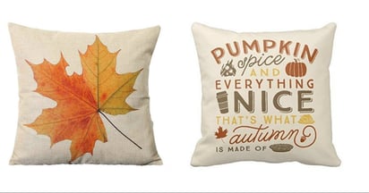 Fall Pillow Covers on Amazon