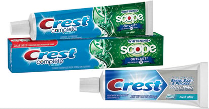 Crest Toothpaste at Amazon