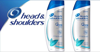 Head and Shoulders shampoo on Amazon