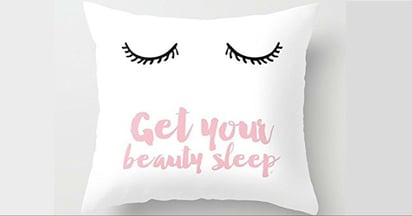 Beauty Sleep Pillow Cover