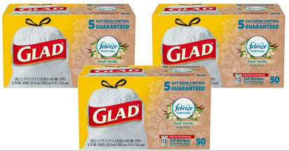 Glad Fresh Vanilla Trash Bags 50-count at Target