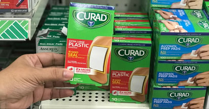 Curad Plastic Bandage at Dollar Tree