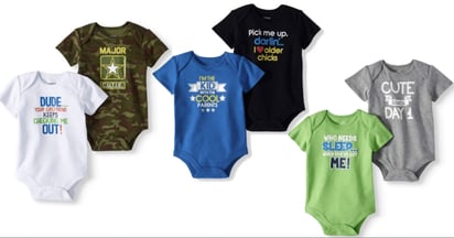 Baby Boy Bodysuits at Walmart